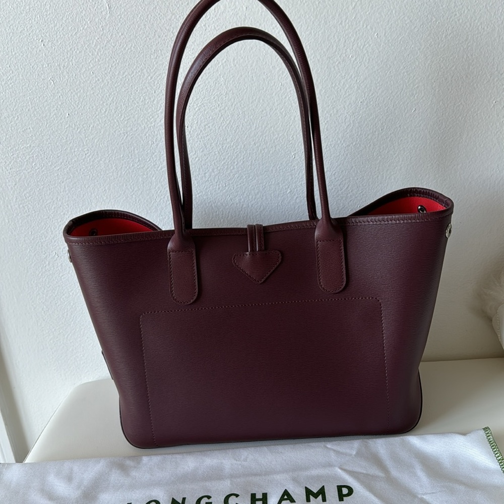 Longchamp Leather Shoulder Bag in Excellent condition - Picture 5 of 16